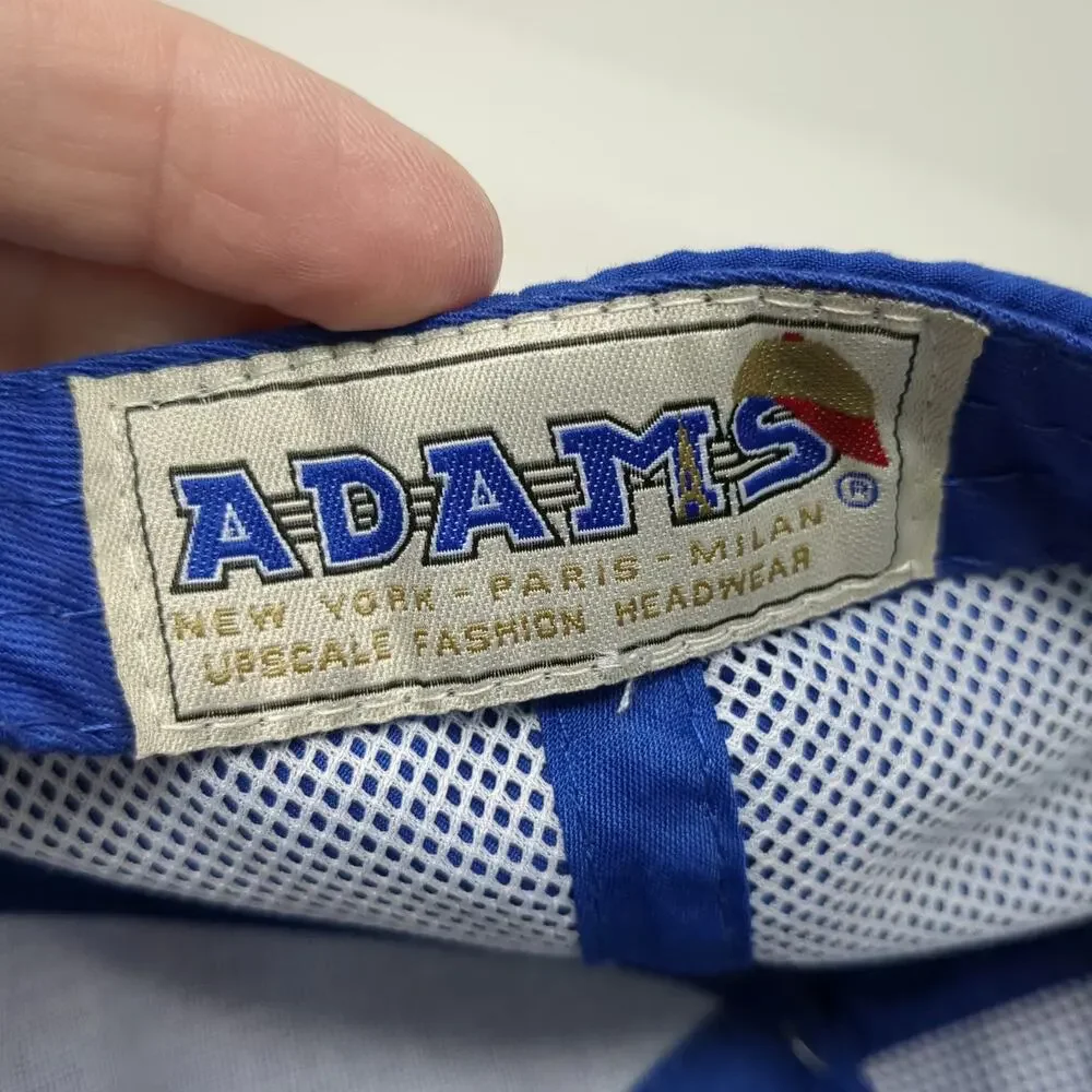 Adams blue baseball